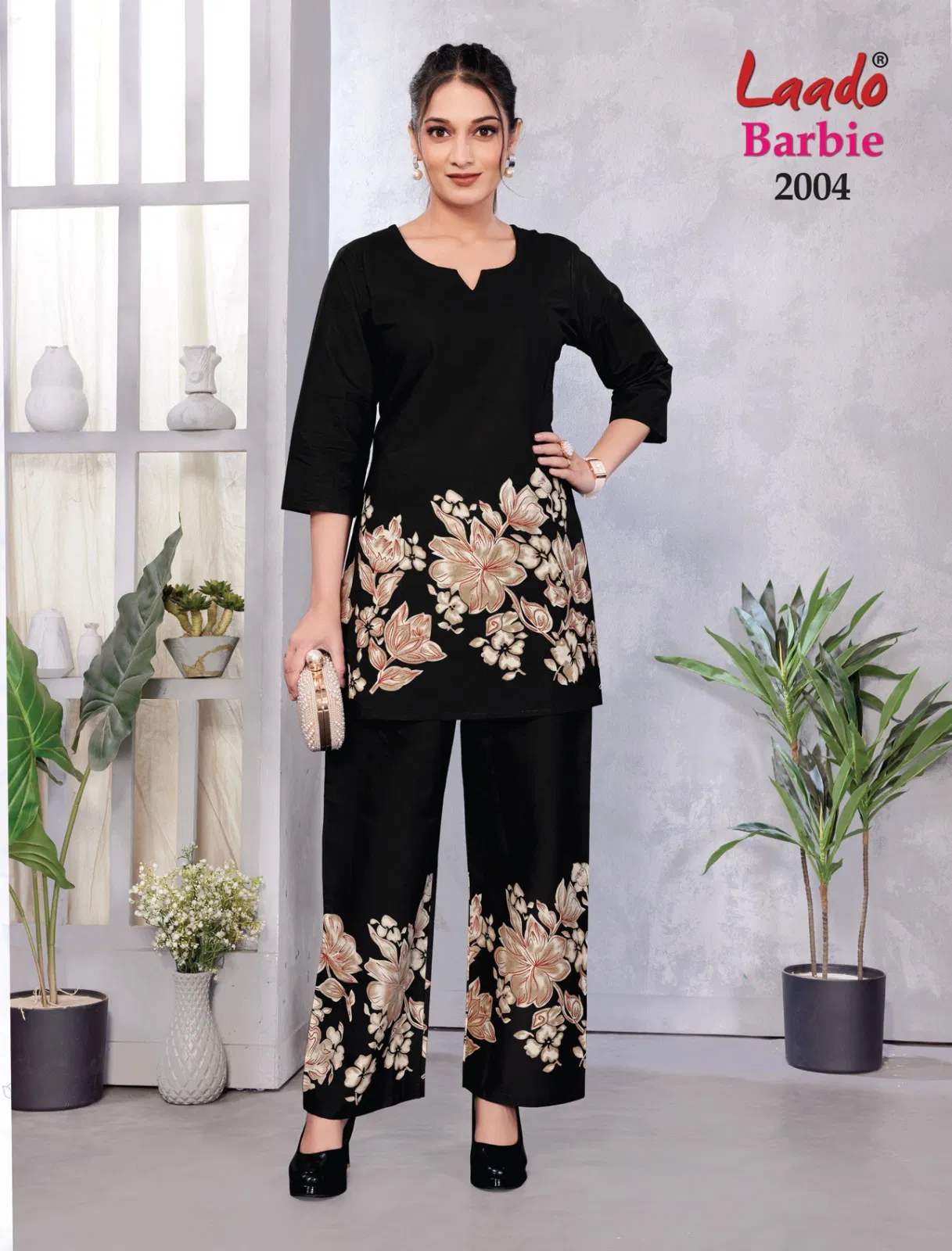 Barbie Vol 2 By Laado Cotton Printed Ladies Co Ord Set Exporters In India